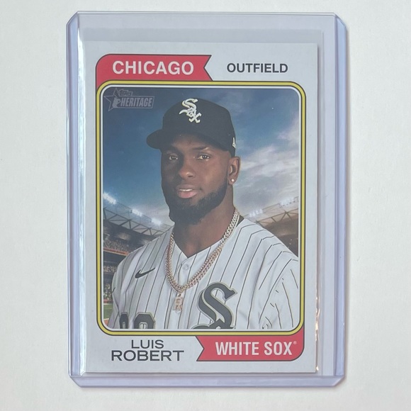 Lot of 6 Luis Robert Chicago White Sox Topps MLB Baseball Cards - Picture 6 of 8